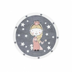 Dětský koberec Anime 983 šedý