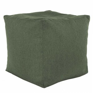 Taburetka melanž zelená kostka Eco
