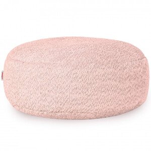 Podnožka Boucle pudrově růžová