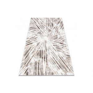 Koberec AKRYL VALS 0W1733 C56 46 abstrakcia 3D sloní kost / béžový