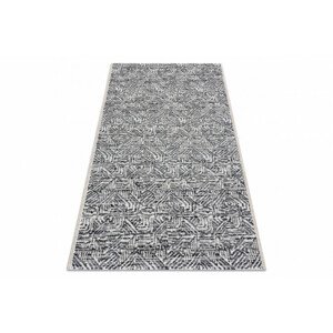 Koberec SIZAL COLOR 47373960 Labirynt - šedý/ béžový