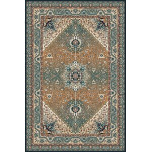 Koberec Agnella Isfahan Aretuza smaragd
