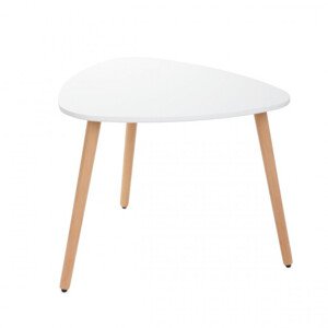 Konferenční stolek TRAVESA bílý 869735