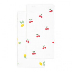 Sada kuchyňských utěrek CHERRINE s třešněmi a citróny 889856