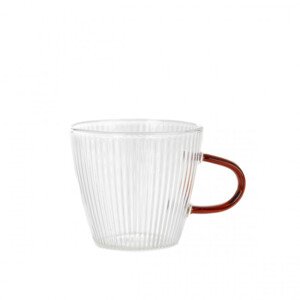 Šálek MABELLE s hnědým ouškem 891057 120 ml