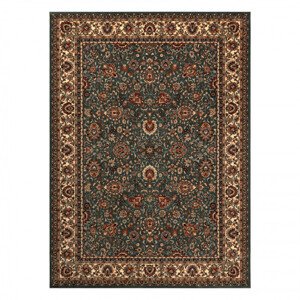 Koberec KASHQAI 4362 410 zelený / béžový