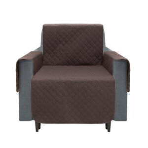 Potah na křeslo PARIS hnědý