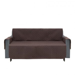 Potah na sedačku PARIS hnědý, 150 cm