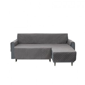 Potah na rohovou sedačku pravý PARIS šedý, 240 cm