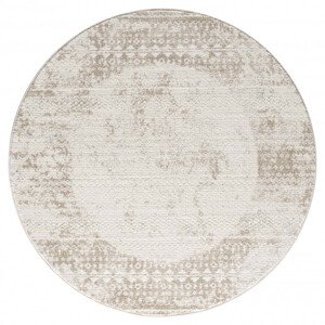 Koberec Antique 232 krémový, kruh