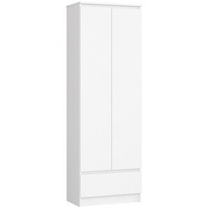 Uzavřený regál R60 2D 1SZ CLP bílý