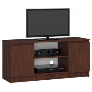 Stolek pod TV RTV 120 2D 1P wenge