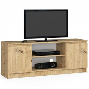 Stolek pod TV RTV 140 2D 1P dub artisan