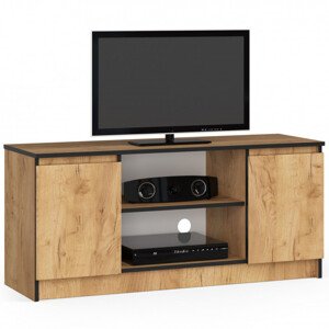 Stolek pod TV RTV 120 2D 1P dub craft