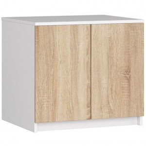 Nástavec na skříň STAR S 60 bílý / sonoma