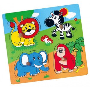 Puzzle s překvapením Viga 59563 zoo