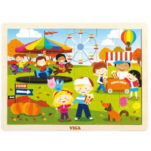 Puzzle čtyři roční období Viga 51271 podzim