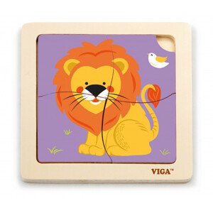 Puzzle na podložce Viga 51316 lev