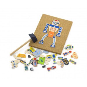 Hra s kladívkem Viga 50335 robot