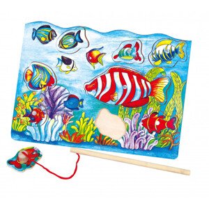 Magnetické puzzle Viga 58423 chytání ryb