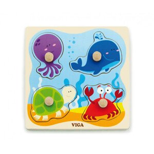 Puzzle s držadly Viga 50132 oceán