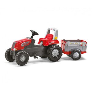 Šlapací traktor RT s přívěsem Rolly Toys 800261