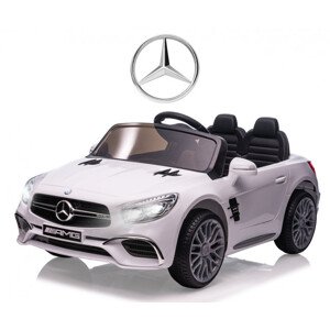 Elektrické autíčko Mercedes-Benz SL65 AMG bílé