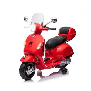 Elektrický skútr Vespa GTS Super červený