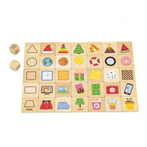 Sada na učení tvarů Viga 44506 puzzle