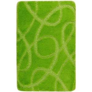 Koupelnový kobereček Kobe Light Green světle zelený, linie