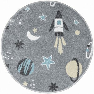 Koberec Lima C276 Rocket Space Grey šedý / krémový kuh
