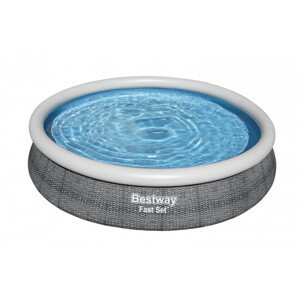 Bazén s filtračním čerpadlem Bestway 57445 šedý 366x76 cm