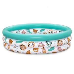 Dětský bazén Bestway 51008 safari zvířátka 102x25 cm