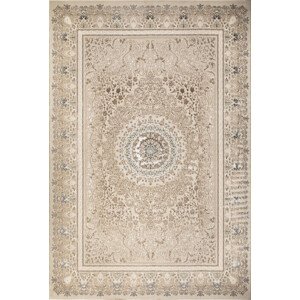 Koberec Beyond Rozeta béžový