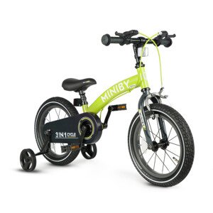 Dětské kolo Miniby 14" zelené
