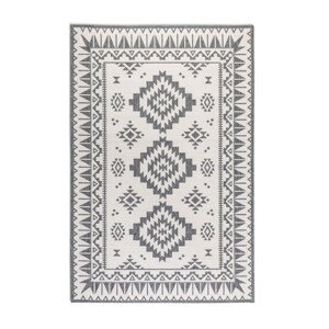 Oboustranný koberec Elle Decoration GEMINI Dynamic stříbrný