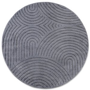 Koberec Elle Decoration New York Panglao antracitový kruh