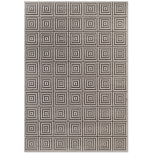 Koberec Elle Decoration Perles Tourmaline bílý / šedý