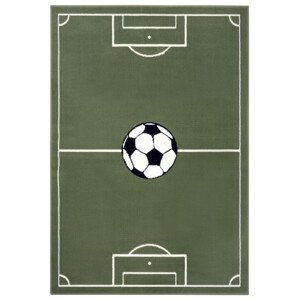 Dětský koberec Hanse Home Adventures stadion, zelený
