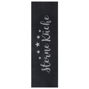 Koberec / Běhoun Hanse Home Cook & Clean Five Stars Kitchen černý / šedý