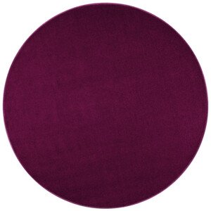 Koberec Hanse Home Nasty tmavě fialový kruh