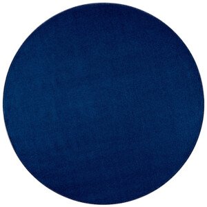 Koberec Hanse Home Nasty tmavě modrý kruh