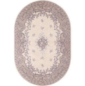 Koberec Agnella Isfahan Dafne Alabaster ovál