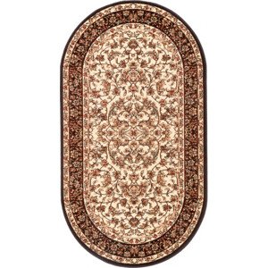 Koberec Agnella Standard Hermiona krémový ovál