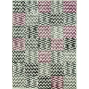 Koberec LUNA 503568/56935 Patchwork fialový
