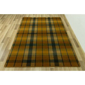 Koberec Dywilan Omega Tartan zlatý