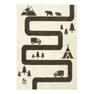 Koberec Karo 6065A 23 Medvědi krémový / hnědý