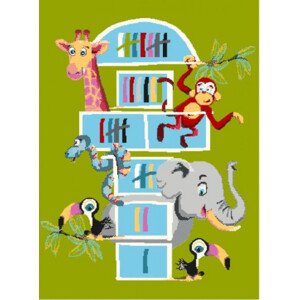 Dětský koberec Agnella Funky Top Tom limetkový