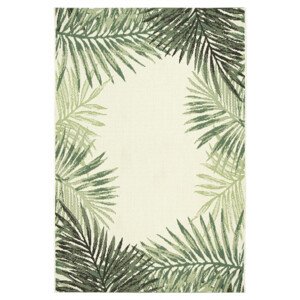 Koberec šňůrkový Syrena 19435/62 Palmové listí, zelený