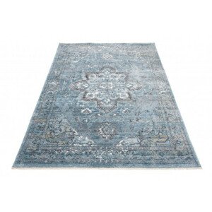 Koberec MYSTIC 3087A tmavě šedý / tmavě modrý